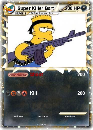 Pokemon Super Killer Bart
