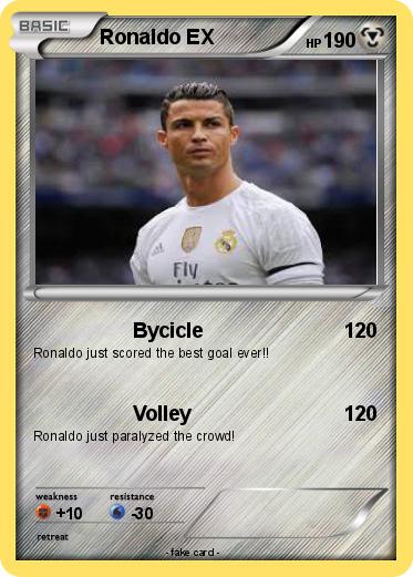 Pokemon Ronaldo EX