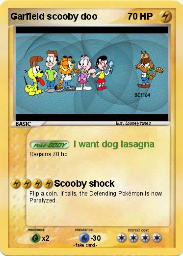 Pokemon Garfield scooby doo