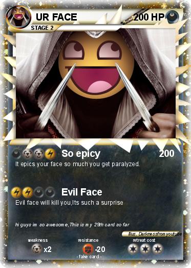 Pokemon UR FACE