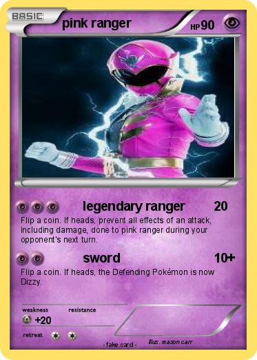 Pokemon pink ranger