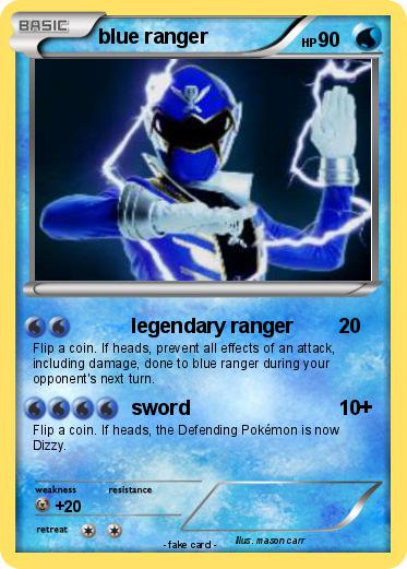 Pokemon blue ranger