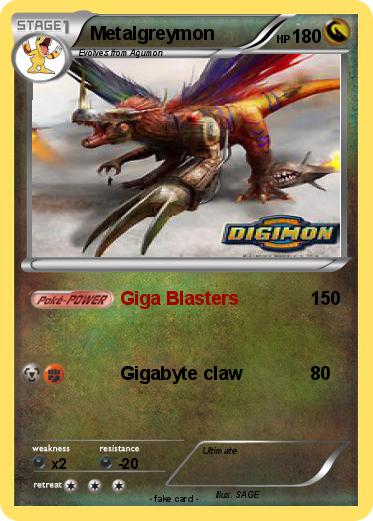 Pokemon Metalgreymon