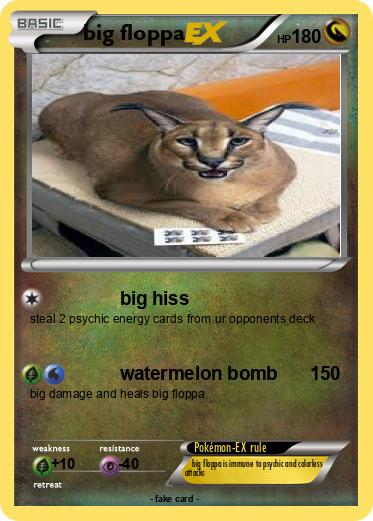 Pokemon big floppa
