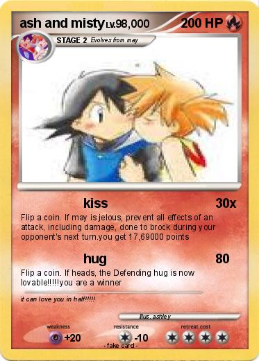 Pokemon ash and misty
