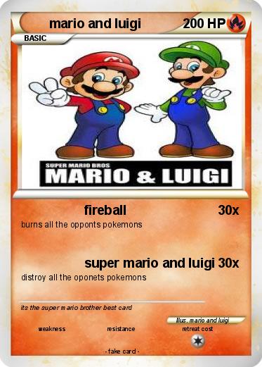 Pokemon mario and luigi