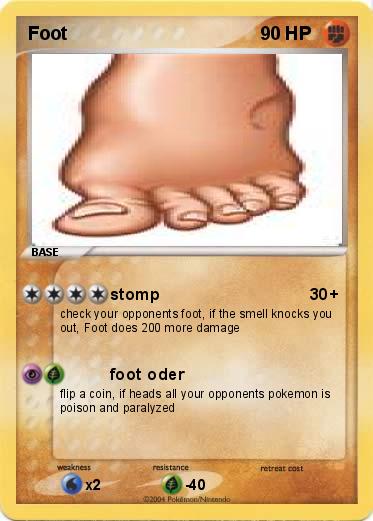 Pokemon Foot