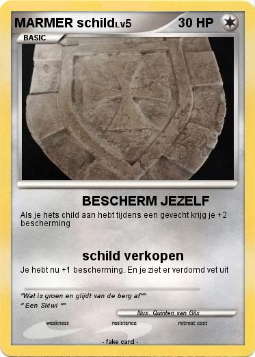 Pokemon MARMER schild