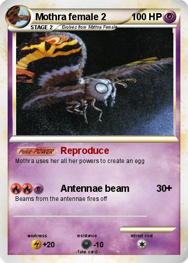 Pokemon Mothra female 2
