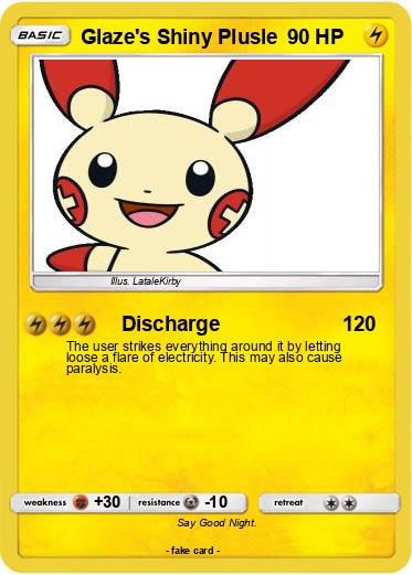 Pokemon Glaze's Shiny Plusle