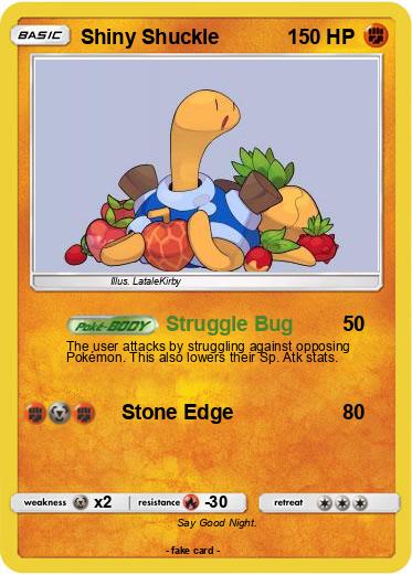 Pokemon Shiny Shuckle