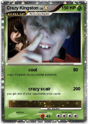 Pokemon Crazy Kingston