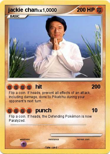 Pokemon jackie chan