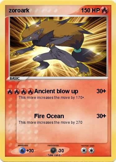 Pokemon zoroark