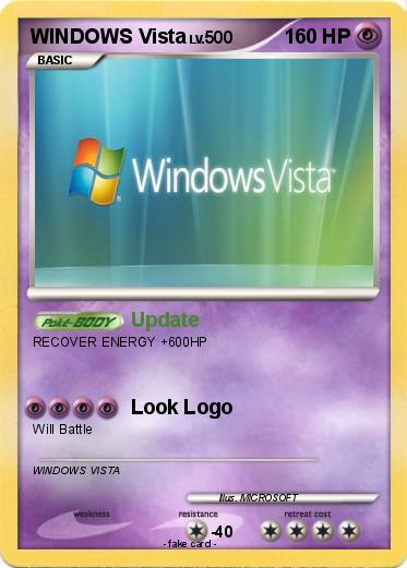 Pokemon WINDOWS Vista