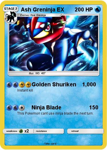 Pokemon Ash Greninja EX
