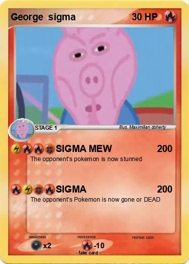 Pokemon George  sigma
