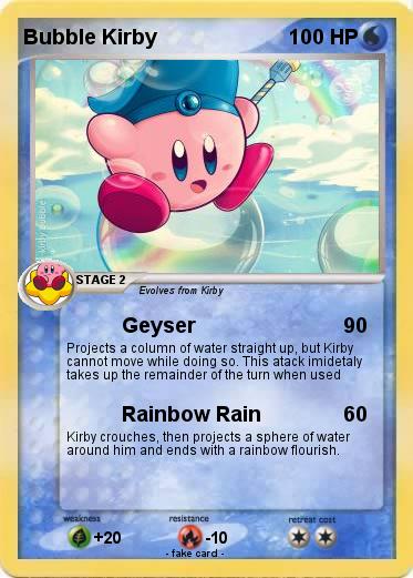 Pokemon Bubble Kirby