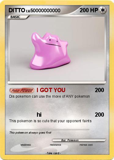 Pokemon DITTO