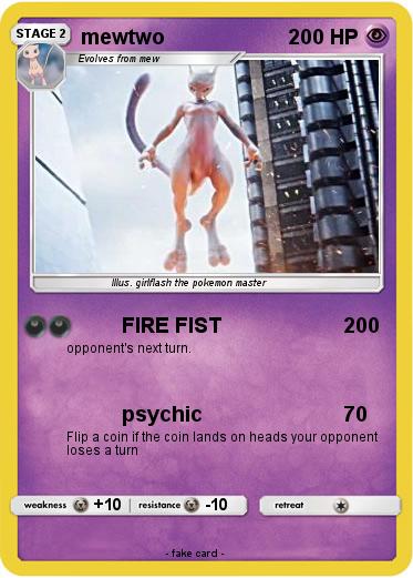 Pokemon mewtwo