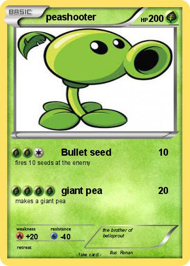 Pokemon peashooter