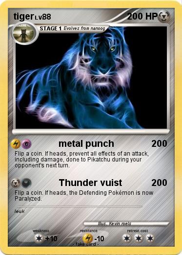 Pokemon tiger