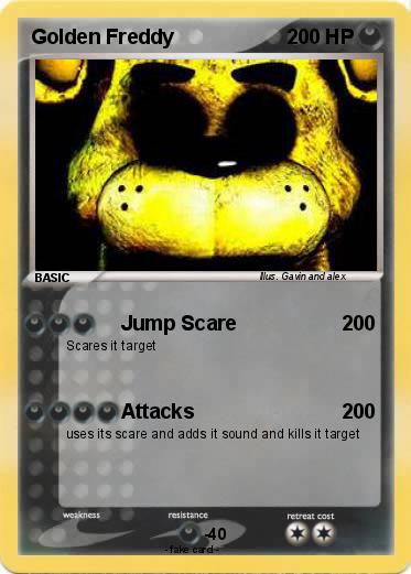 Pokemon Golden Freddy