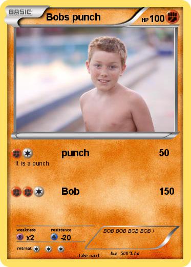 Pokemon Bobs punch