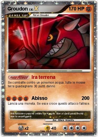 Pokemon Groudon
