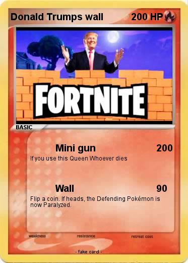 Pokemon Donald Trumps wall