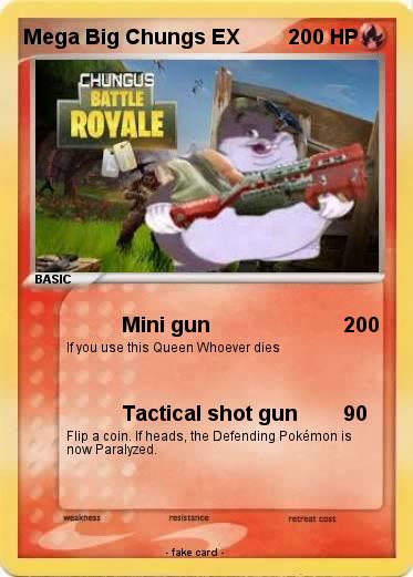 Pokemon Mega Big Chungs EX