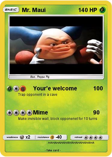 Pokemon Mr. Maui