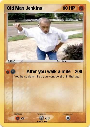 Pokemon Old Man Jenkins