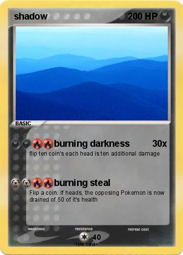 Pokemon shadow
