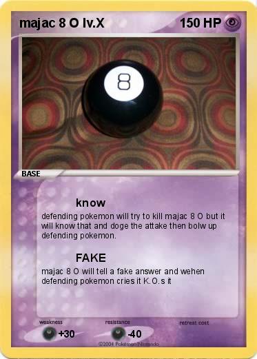 Pokemon majac 8 O lv.X