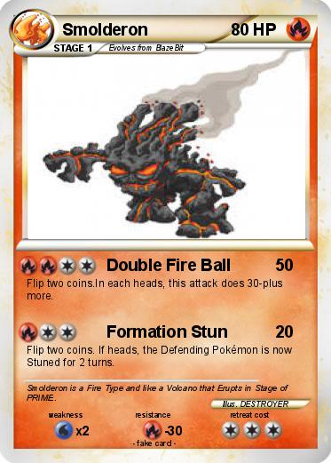 Pokemon Smolderon