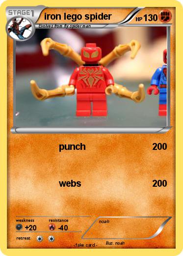 Pokemon iron lego spider