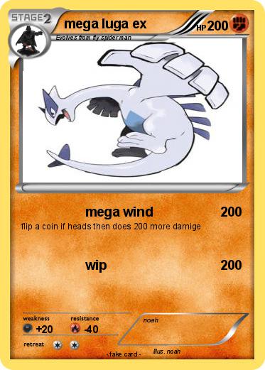 Pokemon mega luga ex