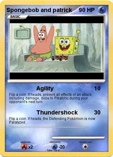 Pokemon Spongebob and patrick