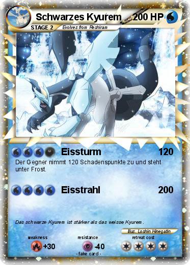 Pokemon Schwarzes Kyurem