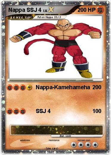 Pokemon Nappa SSJ 4