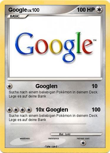 Pokemon Google