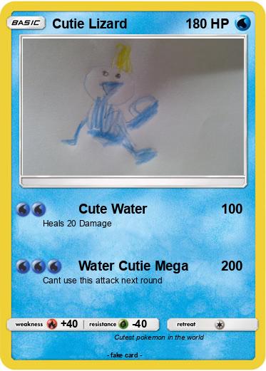 Pokemon Cutie Lizard