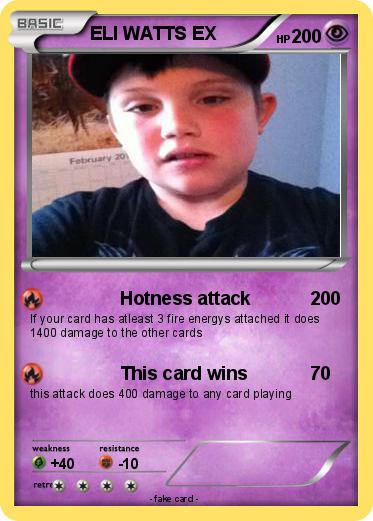 Pokemon ELI WATTS EX