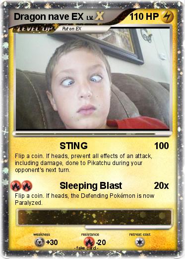 Pokemon Dragon nave EX