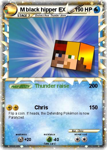 Pokemon M black hipper EX