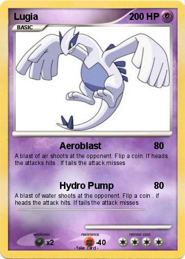 Pokemon Lugia