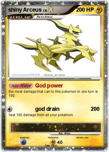 Pokemon shiny Arceus