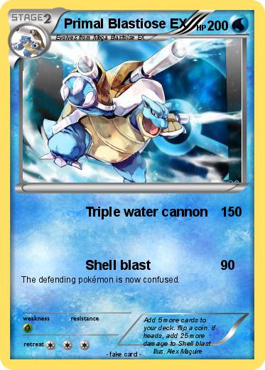 Pokemon Primal Blastiose EX