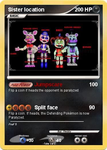 Pokemon Sister location